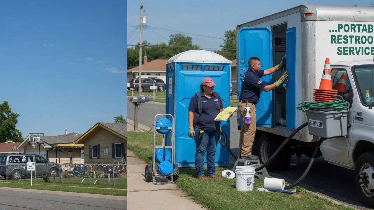 Portable Toilet Rental in Bristol, IL near me